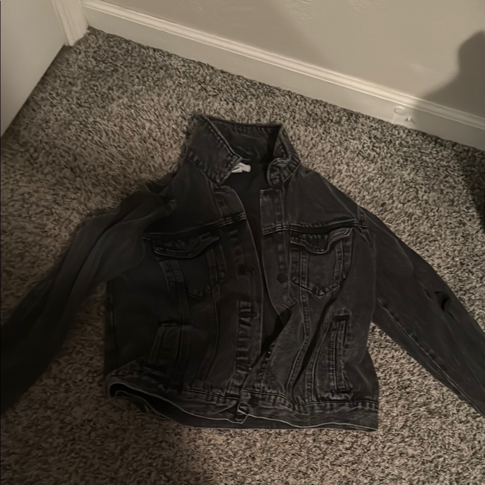 Black Denim Women's Jacket